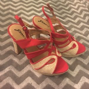 Red spring heels!