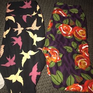 Lularoe bundle Roses and Birds !