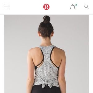 Lululemon Tie It Up Singlet (Still in stores!)