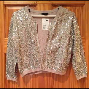 Sequin cardigan