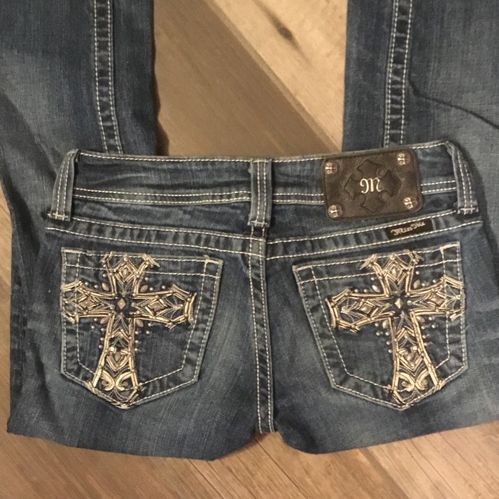 Miss Me Skinny Jeans, Sz 25