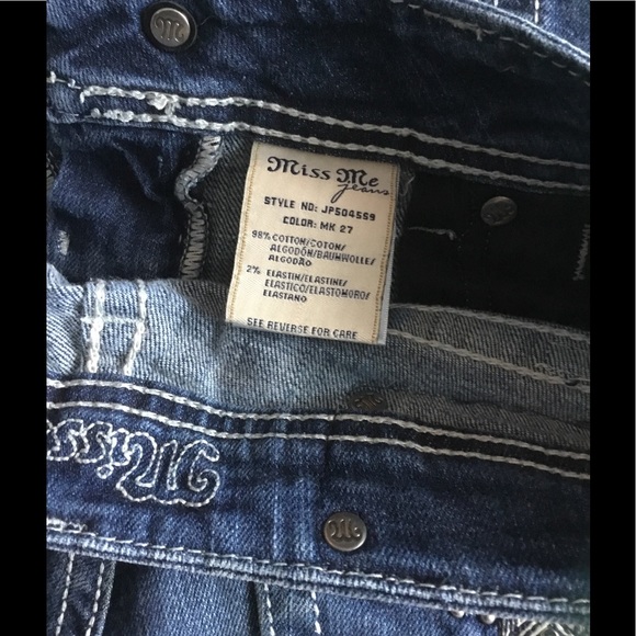 Miss Me Skinny Jeans, Sz 25 - Picture 4 of 4
