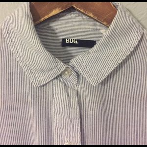 BDG striped button-down