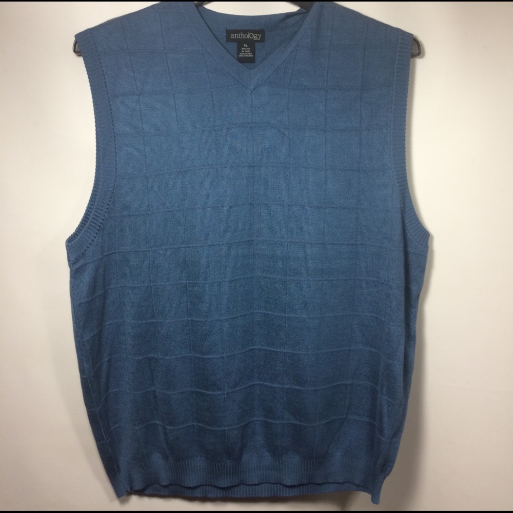 Men's extra large sweater vest by anthology