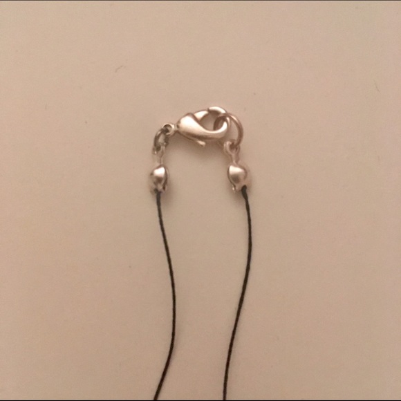 Thread Necklace Rhinestone Crystal - Picture 2 of 3