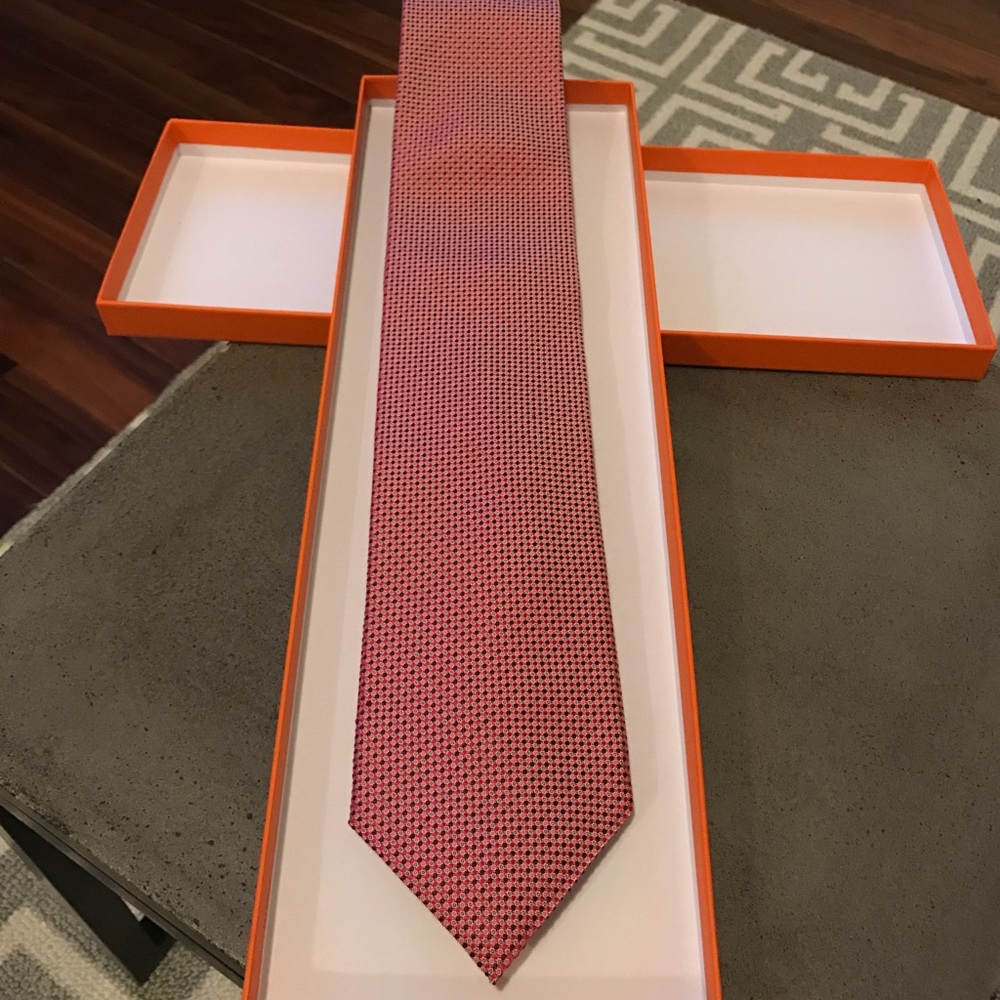 Canali Red Power Tie