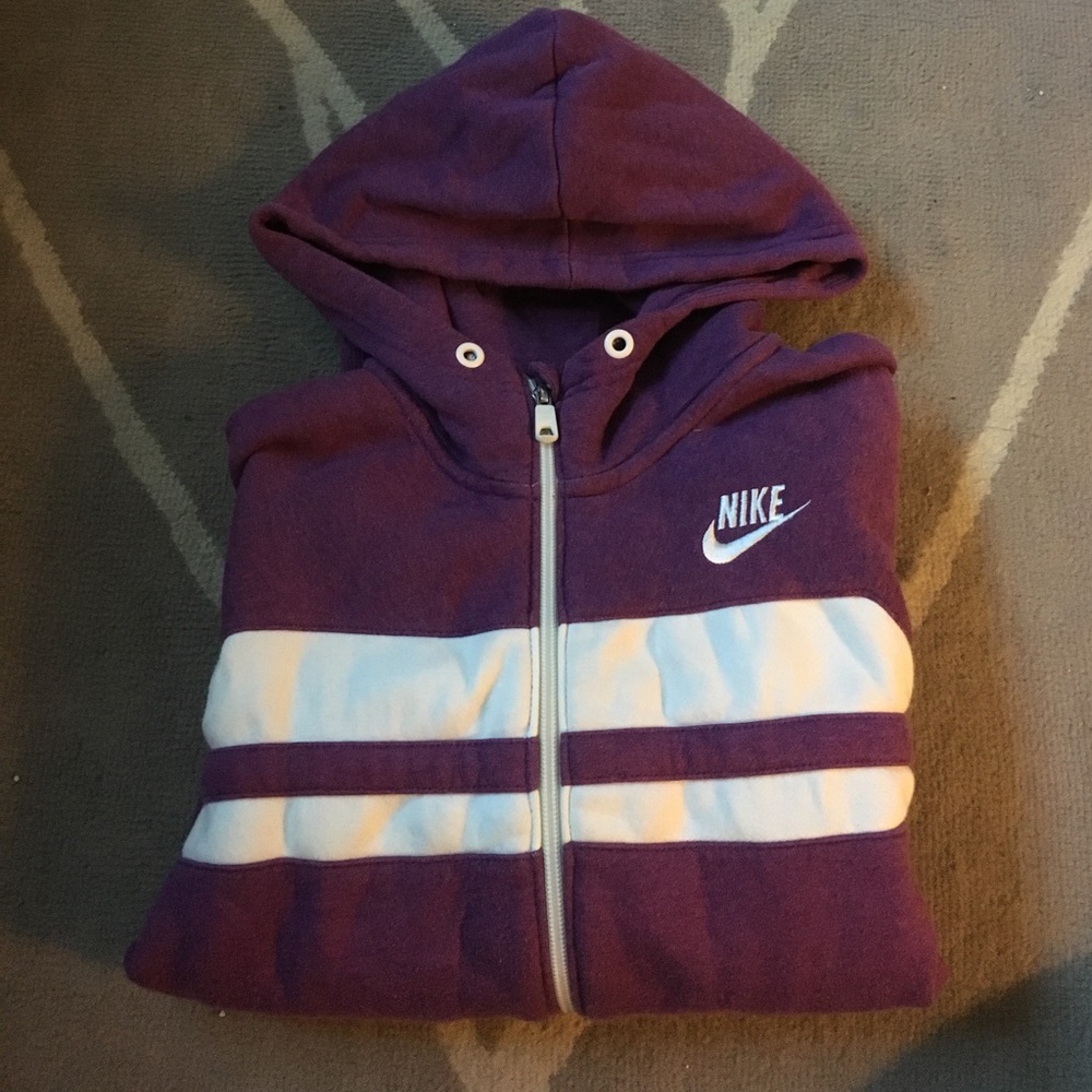 Purple Nike sweatshirt
