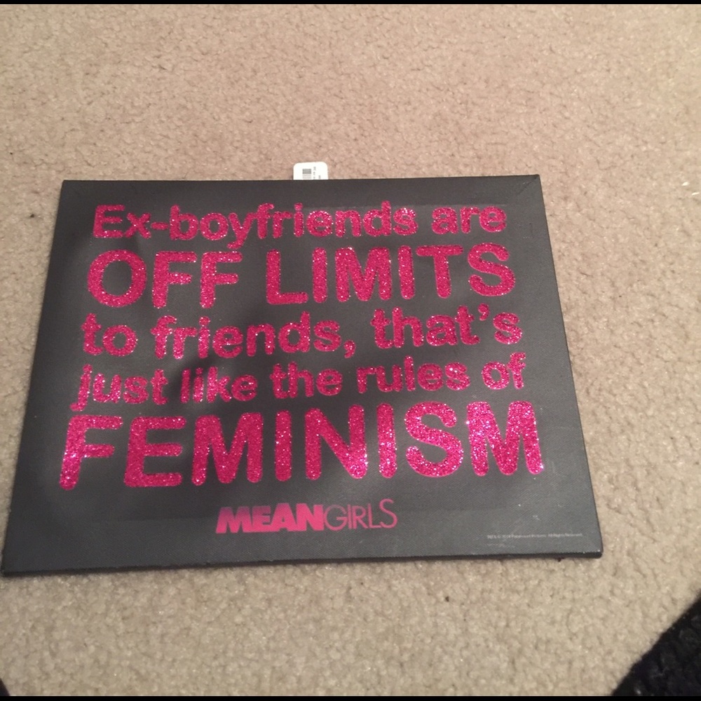 Mean girls wall quote