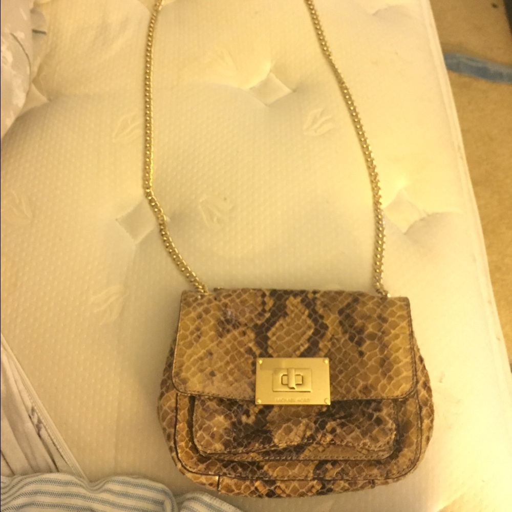 Michael Kors Snakeskin Purse