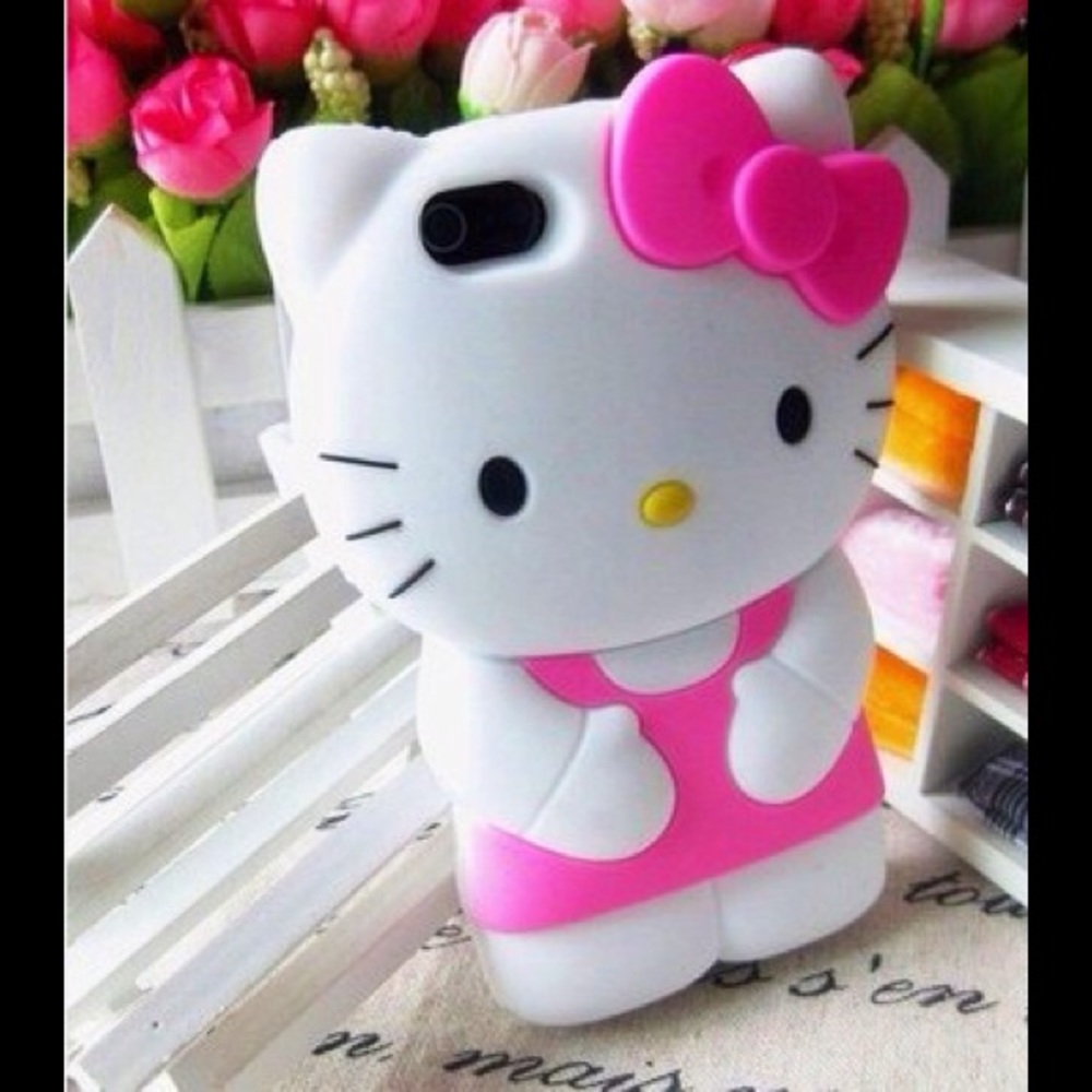 iPhone 4 or Iphone 5 hello kitty case NEW