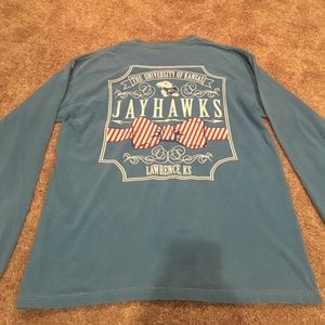 Long Sleeve KU Tshirt