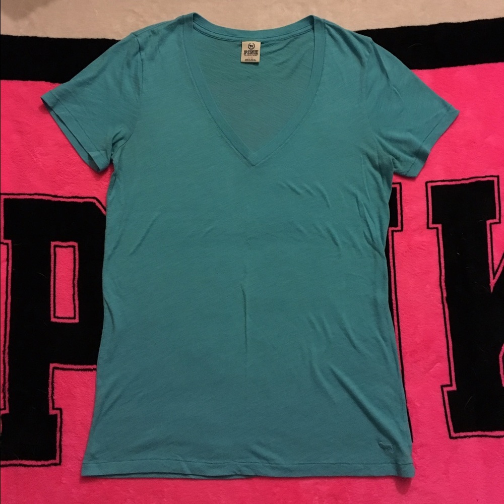 Victoria's Secret PINK Basic Vneck Tee