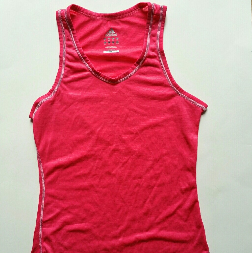 Adidas climalite pink shirt