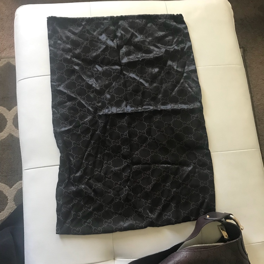 $900 guccissima leather hobo chocolate - Picture 8 of 8