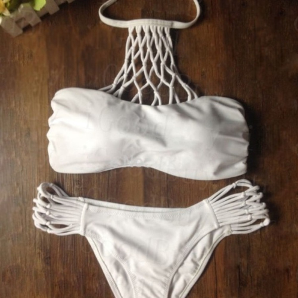 MORE SIZES ADDED Bandage Push-Up Bathing Suit - Picture 3 of 4