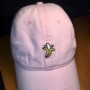 Pink ball cap