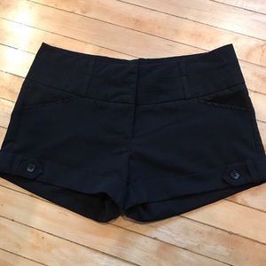 Black dressy shorts