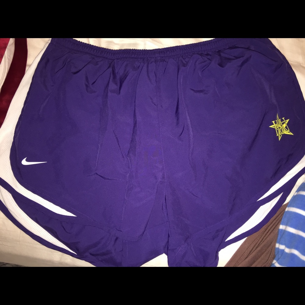 Purple Nike Tempo Running Shirts