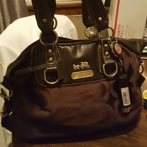 Espresso LG Chocolate coach bag