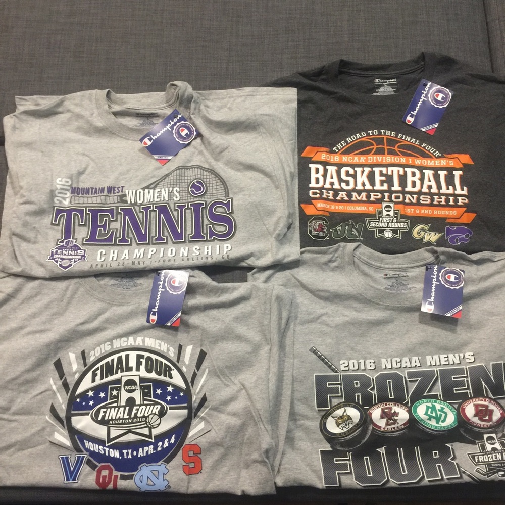 NCAA Champion T-shirt bundle nwt