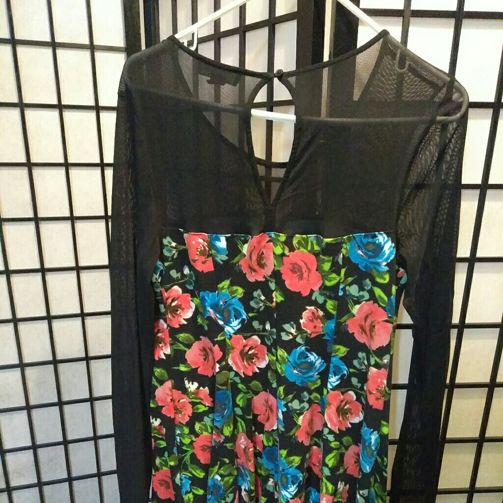 Floral Skater Dress