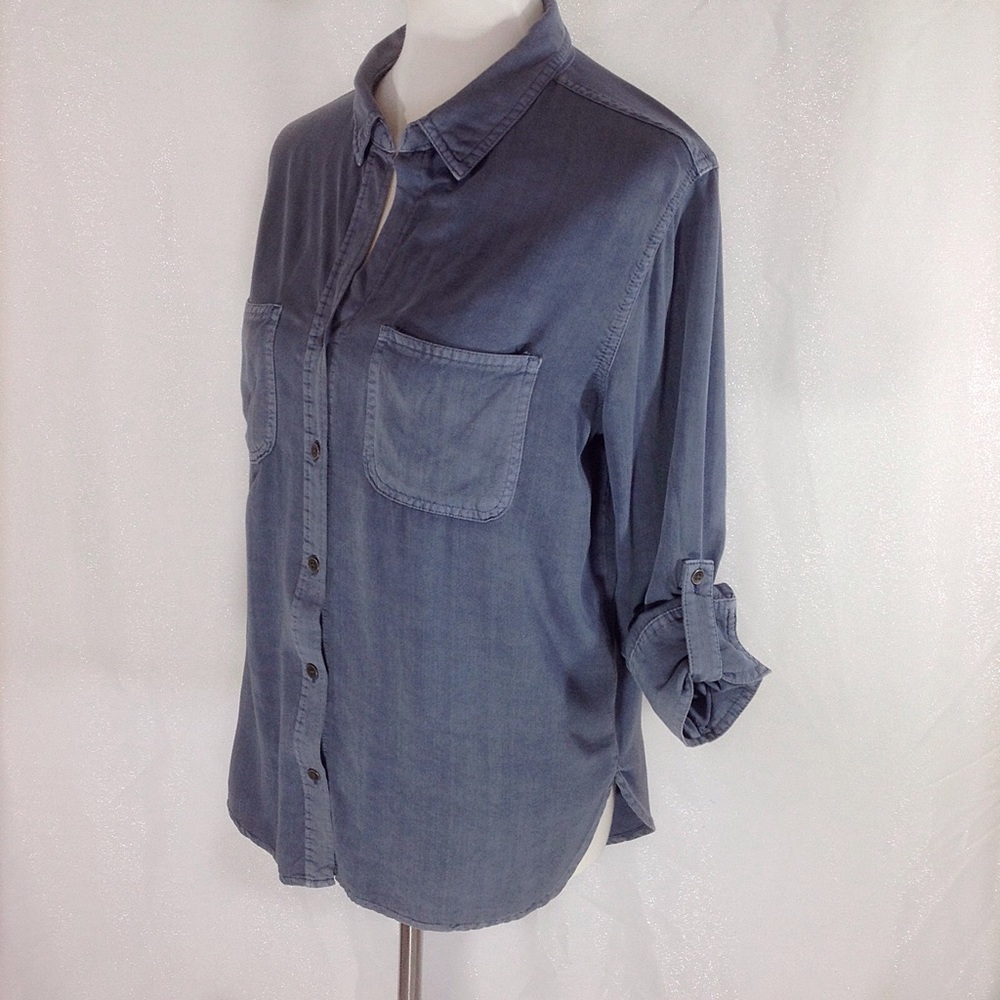 DONATED Rock & Republic Button-Down Shirt - Picture 1 of 7