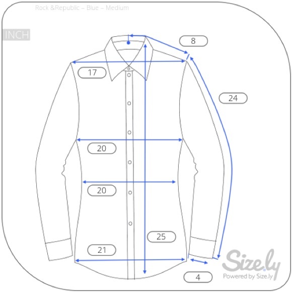 DONATED Rock & Republic Button-Down Shirt - Picture 7 of 7