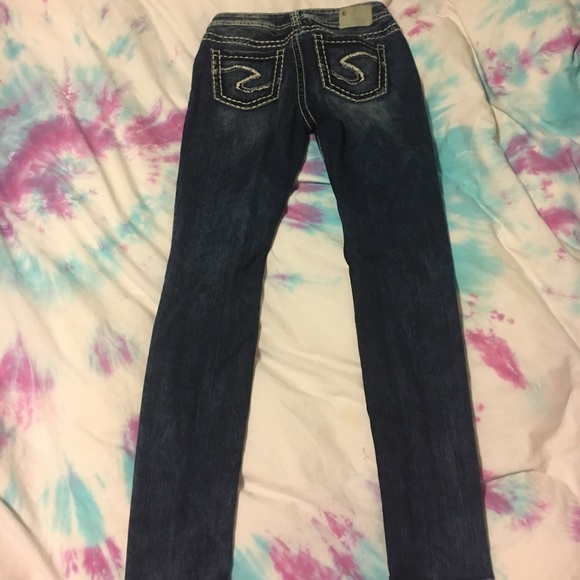 Dark wash denim jeans - Picture 2 of 4