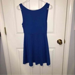 Royal Blue Skater Dress