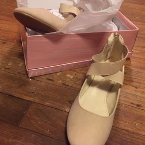 Nude ballet flats! Still in box