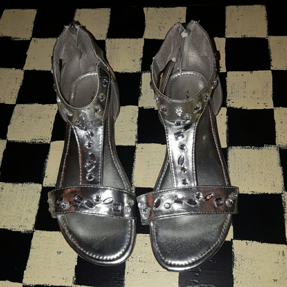 Silver Sandals