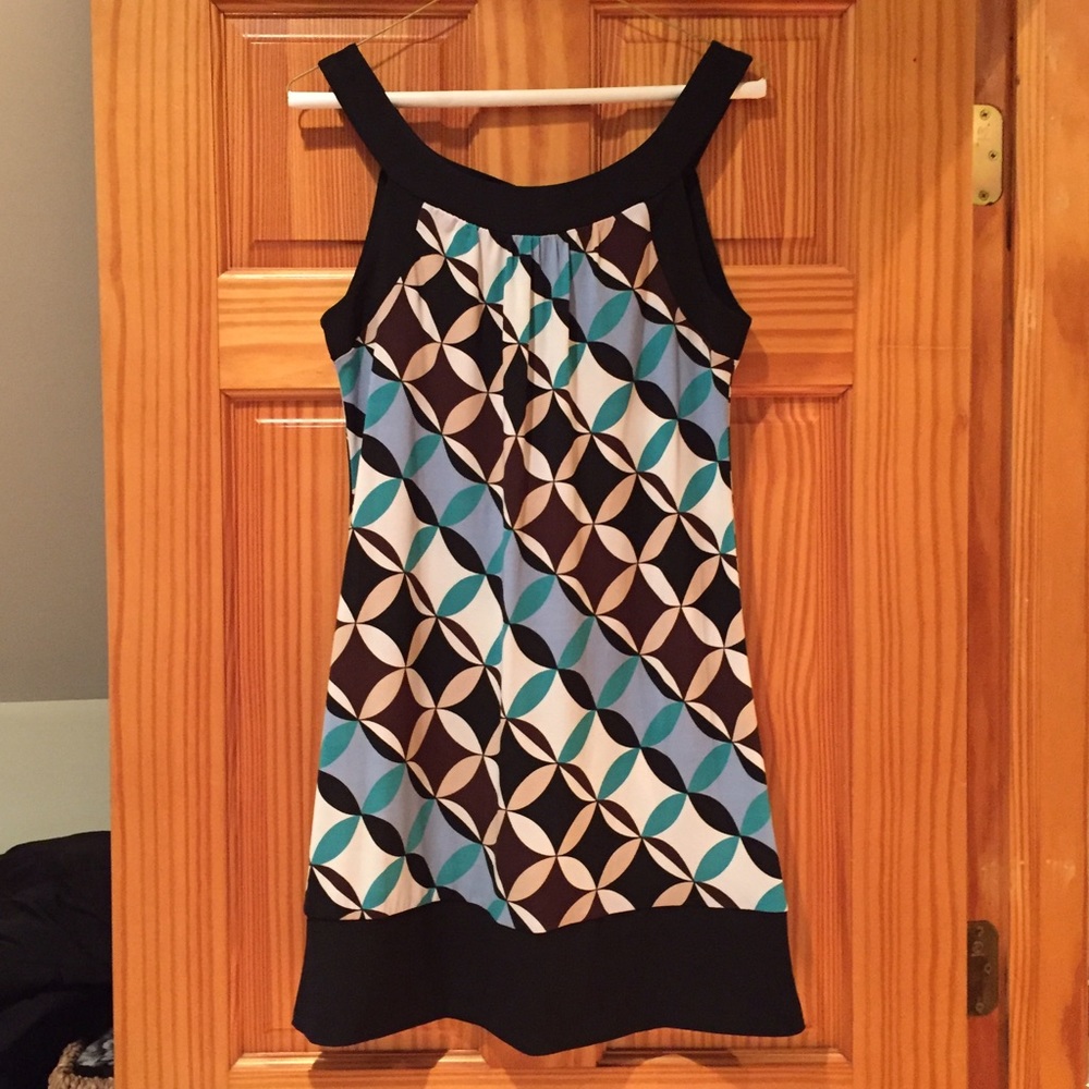 Geometric mini dress