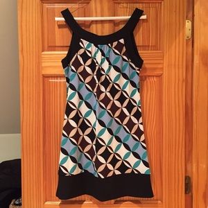 Geometric mini dress