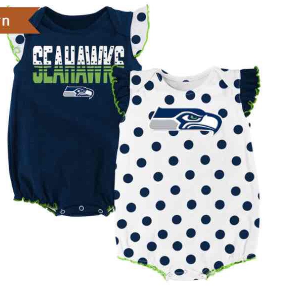 🏉HP🏉New Seattle Seahawks onesies.