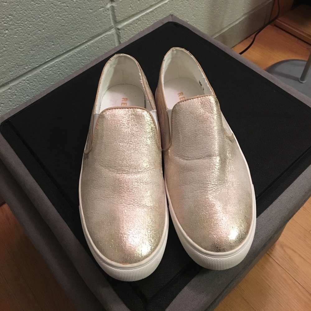 Gold Report Slip On Sneakers