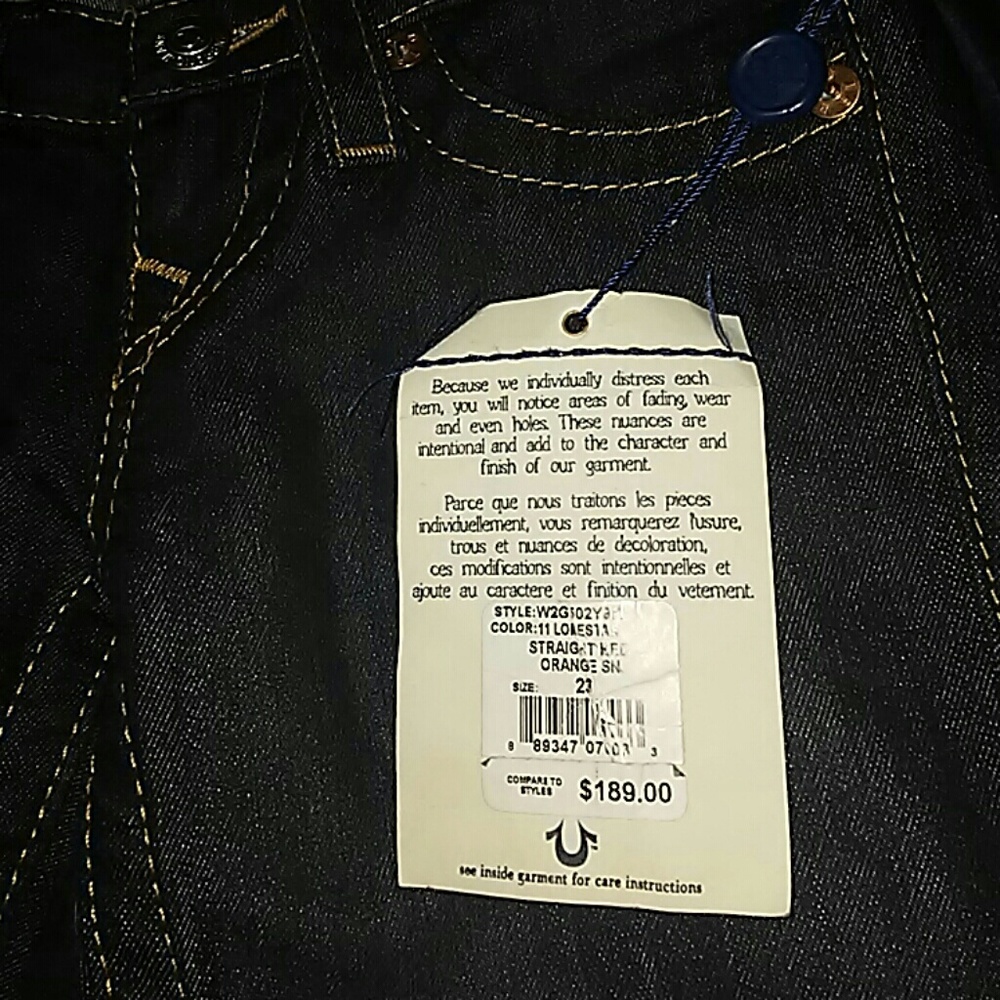 True Religion Jeans - Picture 3 of 4