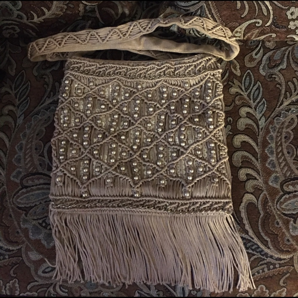 Chicos fringe purse