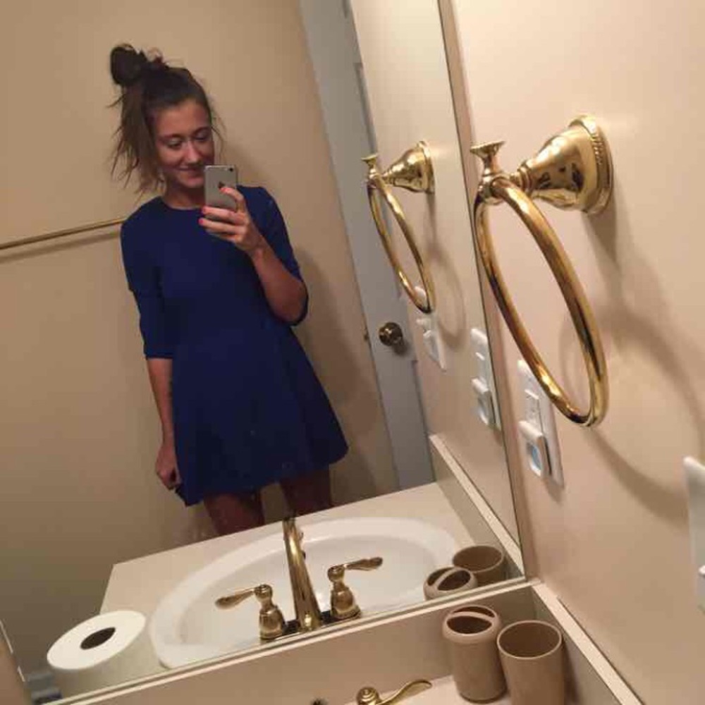 Royal Blue Mini Dress