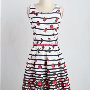 modcloth macaron morsels dress