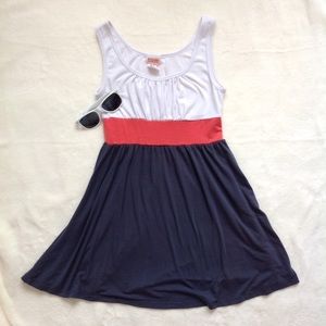 Mossimo colour block tank dress