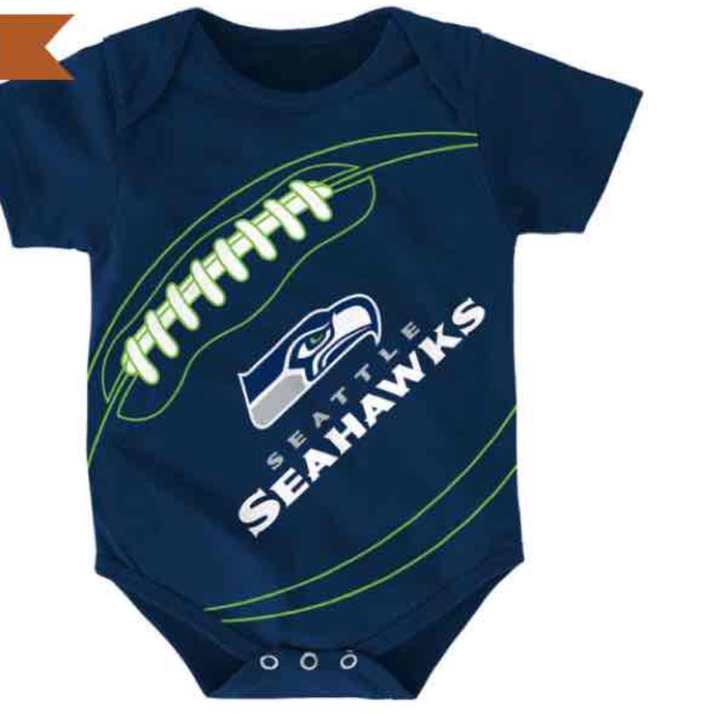 New Seattle Seahawks onesie