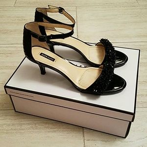 PRICE DROP! Alex-Marie Sparkly Black Dress Sandals