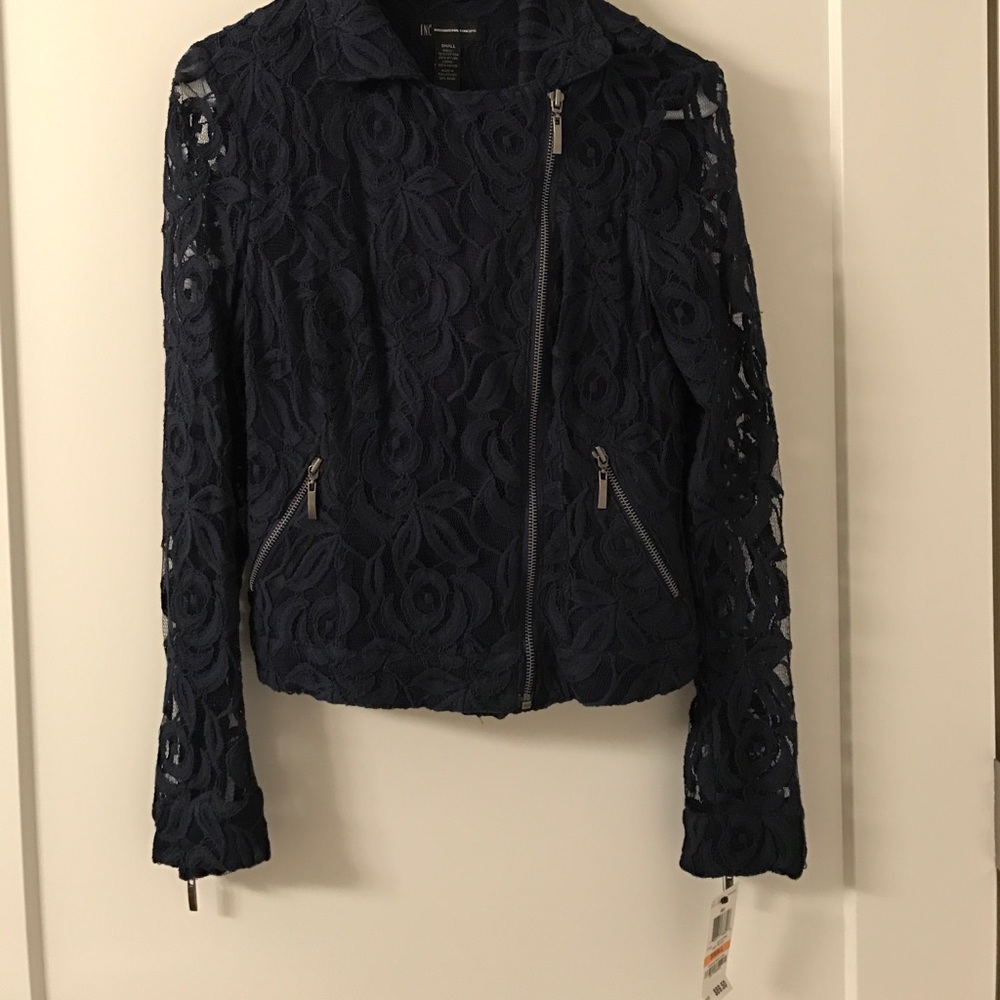 BNWT Navy lace Jacket