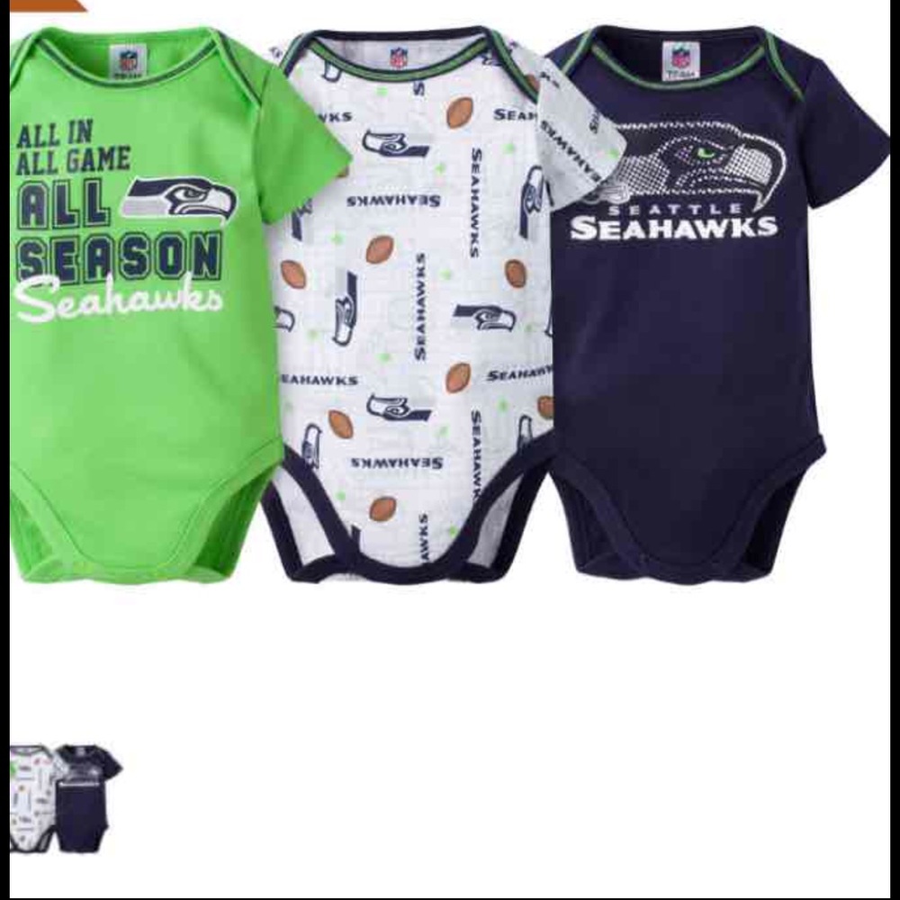 New Seattle Seahawks onesies