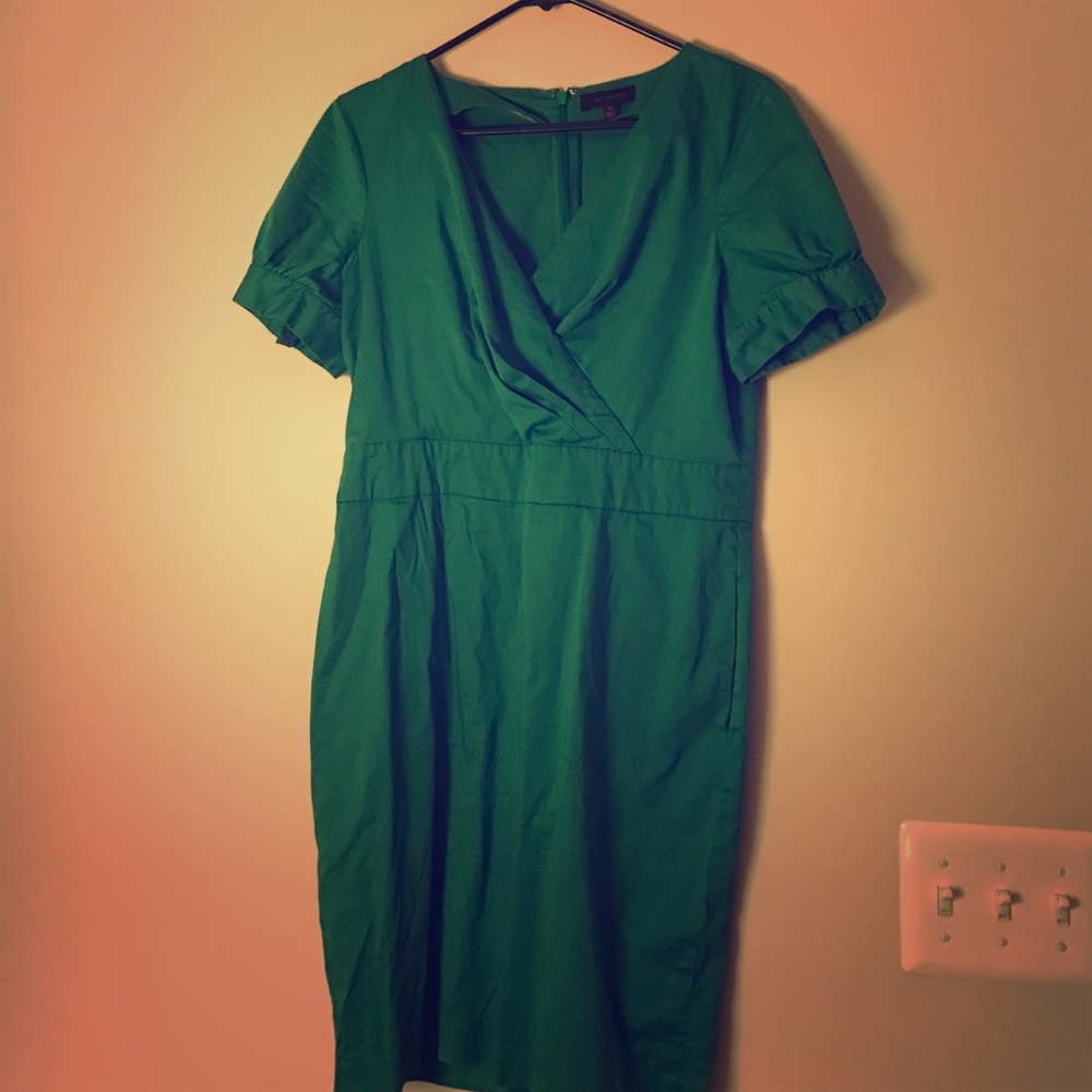 Kelly green summer dress