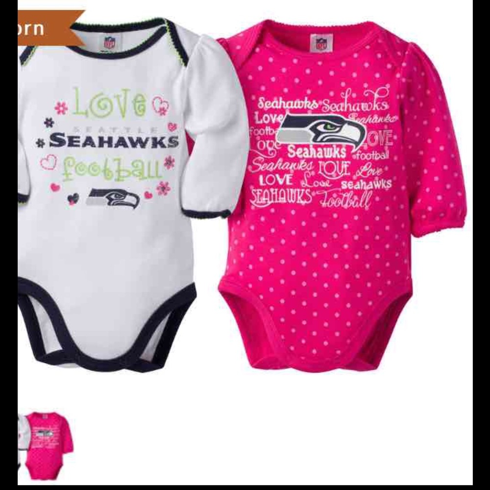 New Seattle Seahawks onesies