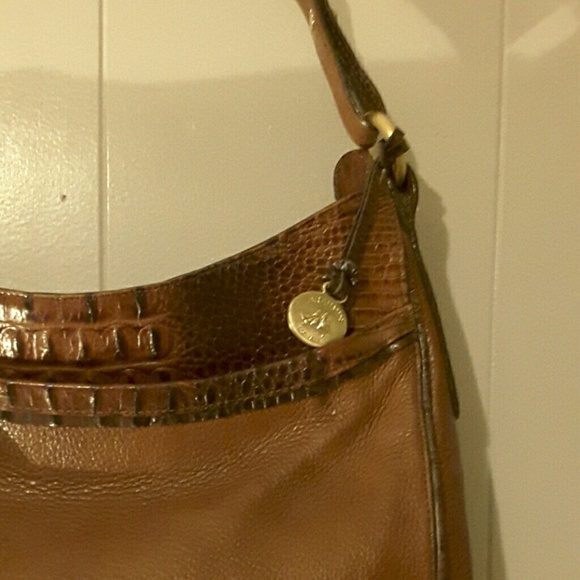 Brahmin gorgeous croc embossed bag. - Picture 2 of 4