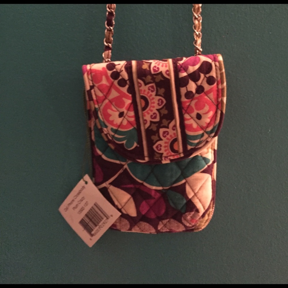 New Vera Bradley cell phone crossbody