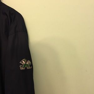 Notes Dame fighting Irish Rain Jacket