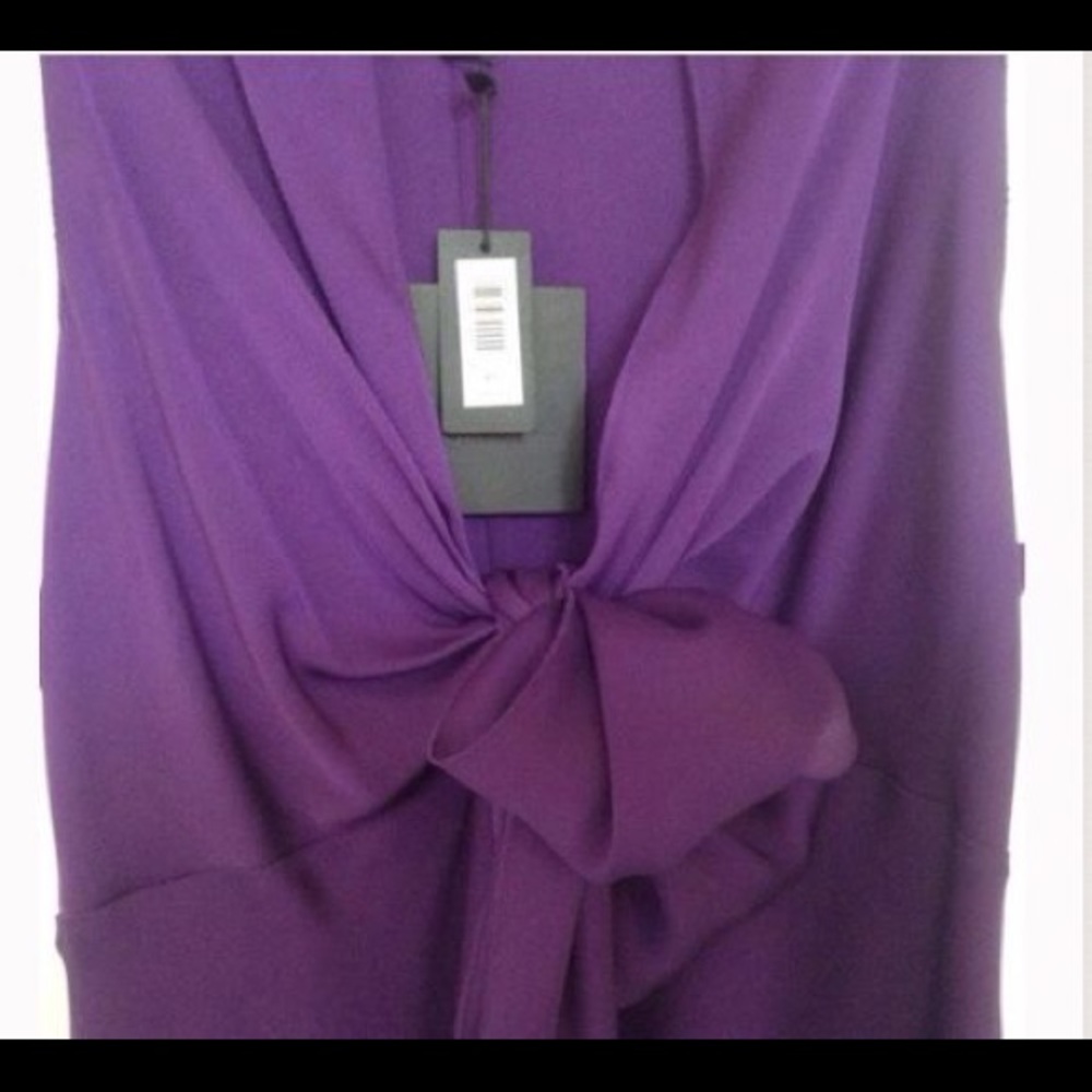 Banana Republic Violet Purple Silk Blouse